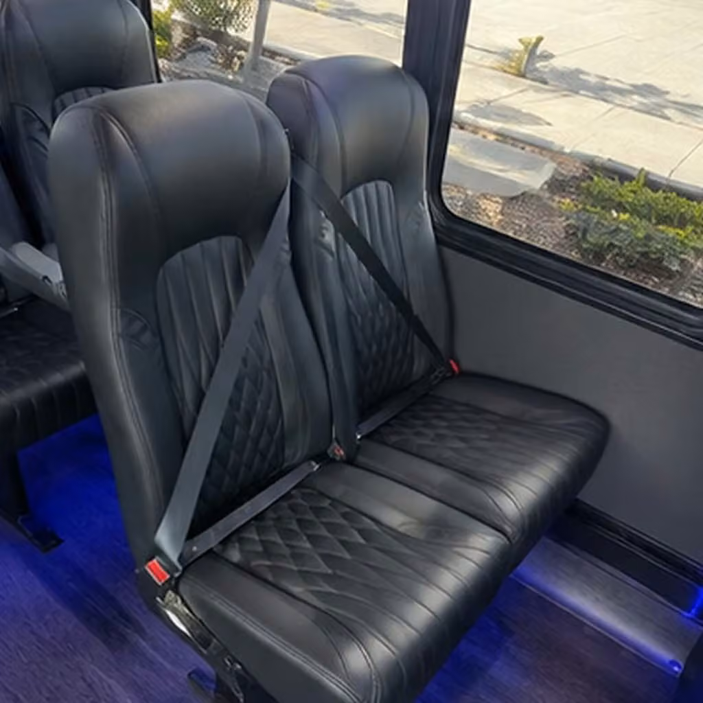 30 passenger minibus interior
